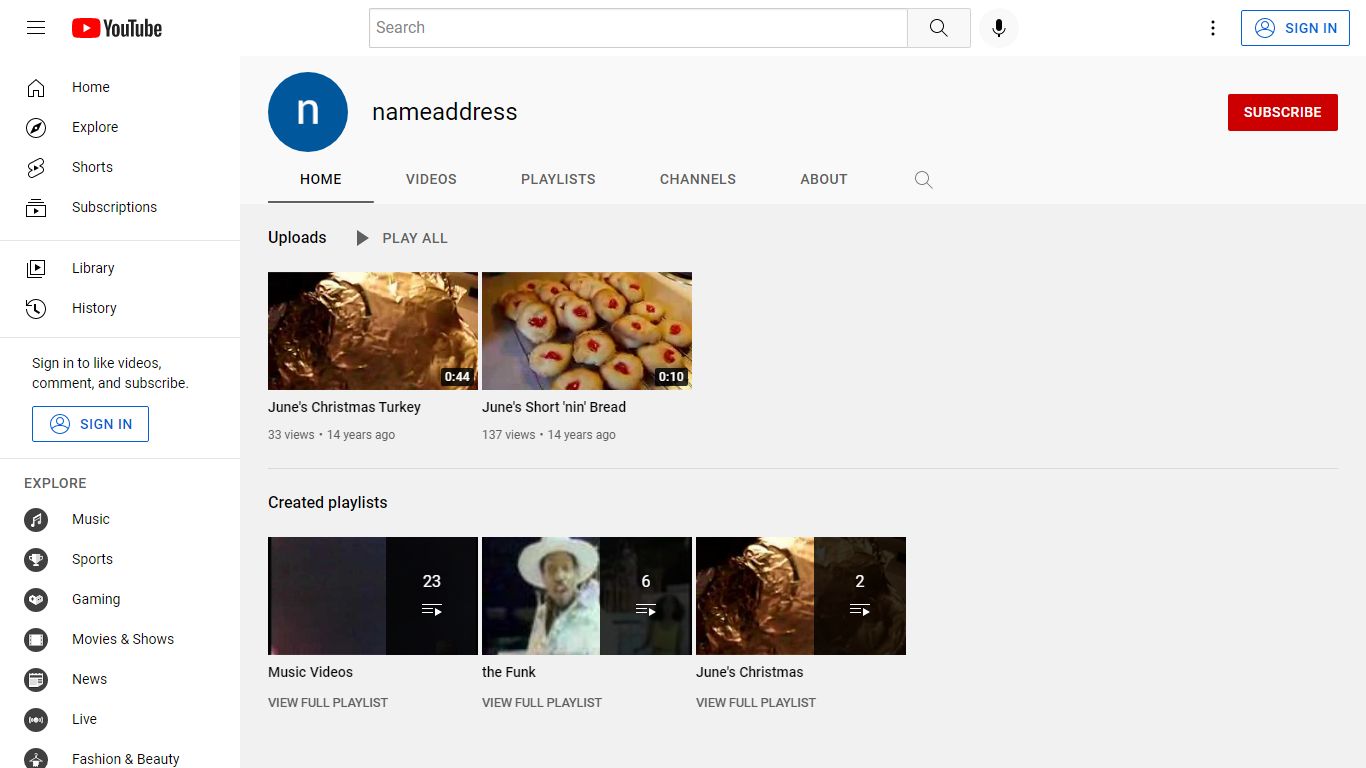 nameaddress - YouTube